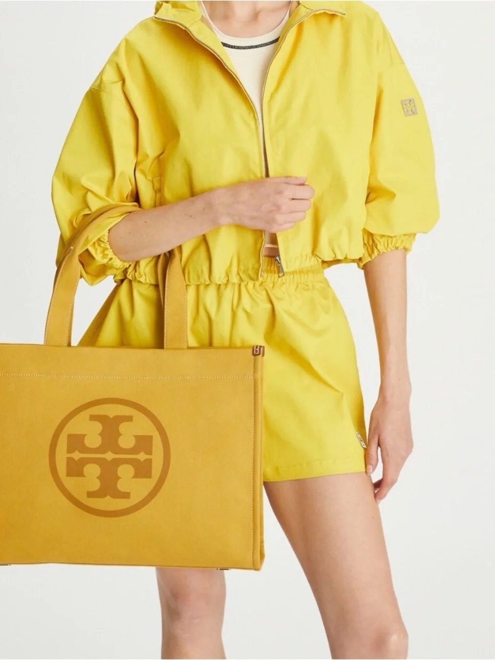 TORY BURCH Ella Tote Canvas